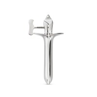 Sinner Gear Collins Speculum 11 cm Silver