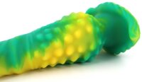 Deepleasure Silikon Dildo mit Reliefstruktur 33 cm
