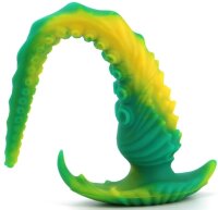 Deepleasure Silikon Dildo mit Reliefstruktur 33 cm