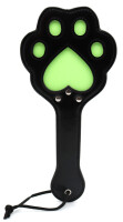 Kinky Puppy Paw Shaped Paddle Faux Leather 28 cm