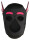Kinky Puppy Husky Balaclava with Removable Muzzle and Movable Ears