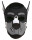 Kinky Puppy Husky Sturmhaube aus Neopren mit Schnauze und beweglichen Ohren