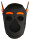Kinky Puppy Husky Sturmhaube aus Neopren mit Schnauze und beweglichen Ohren