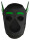 Kinky Puppy Husky Sturmhaube aus Neopren mit Schnauze und beweglichen Ohren