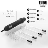 Fetish Submissive Elektrostimulations Wand Vibrator Wasserdicht