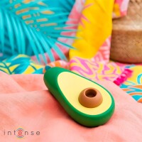 Intense Avocado Clitoral Suction Stimulator Silicone Waterproof Rechargeable