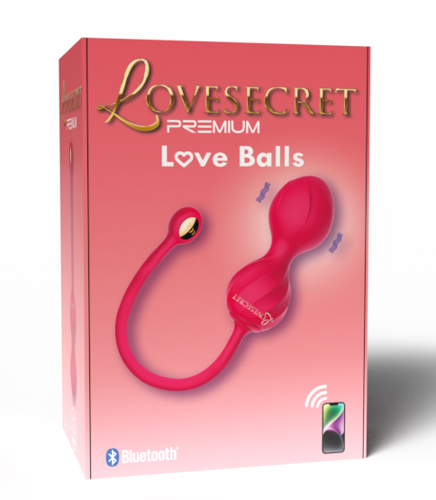 Lovesecret Premium Love Balls  App Controlled  Pink