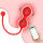 Lovesecret Premium Love Balls  App Controlled  Pink