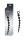 Lovesecret Sensual Anal Beads Black 30 cm, Max &Oslash; 3.5 cm