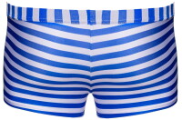 Svenjoyment Striped Pants with Wrist Cuffs Blue White M