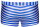 Svenjoyment Striped Pants with Wrist Cuffs Blue White M