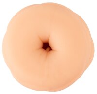 Gina Glitter 4 Function Toy Cock Ring and Masturbator Transparent 7 cm