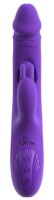 Sweet Smile Rabbit Vibrator with G-Spot and Anal Tickler