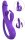 Sweet Smile Rabbit Vibrator with G-Spot and Anal Tickler