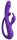 Sweet Smile Rabbit Vibrator with G-Spot and Anal Tickler