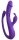 Sweet Smile Rabbit Vibrator with G-Spot and Anal Tickler
