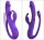 Sweet Smile Rabbit Vibrator with G-Spot and Anal Tickler