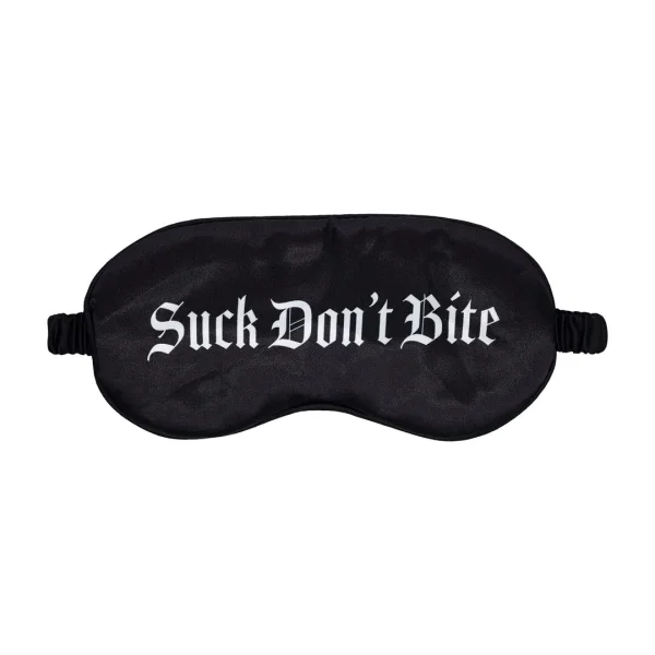 Shots-Ouch Satin Augenmaske Schwarz