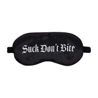 Shots-Ouch Satin Augenmaske Schwarz