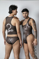 CandyMan Black Astro Briefs S - XL