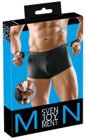 Svenjoyment Open Back Pants with Restraint Cuffs Black L