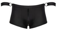 Svenjoyment Open Back Pants with Restraint Cuffs Black L