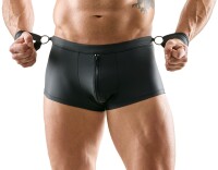 Svenjoyment Open Back Pants with Restraint Cuffs Black XL