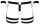 Svenjoyment Hip Harness with Ring and Wrist Cuffs Black 2XL/3XL