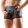 Svenjoyment Enge Pants mit Netz-Eins&auml;tzen Schwarz S