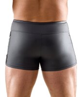 Svenjoyment Enge Pants mit Netz-Eins&auml;tzen Schwarz XL