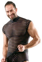 Svenjoyment Shirt with Transparent Stripe Look Black L