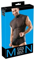 Svenjoyment Shirt with Transparent Stripe Look Black XL