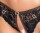 Cottelli Collection Ouvert Set with Shelf Bra and Briefs S Black