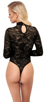 Cottelli Collection Spitzen Riobody mit Langarm M Schwarz