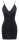 Cottelli Collection Glitter Mini Dress Zigzag Black S
