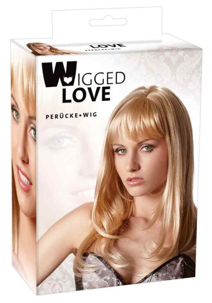 Per&uuml;cke blond, lang