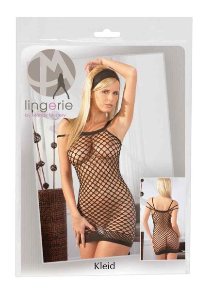 Netzkleid mit 3er Tr&auml;ger S-L