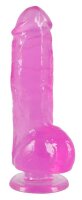 Jerry Giant Dildo Clear pink 22 cm