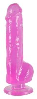 Jerry Giant Dildo Clear pink 22 cm