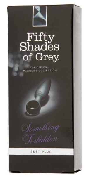 FSOG Something Forbidden Ring Plug Black 2,5 cm
