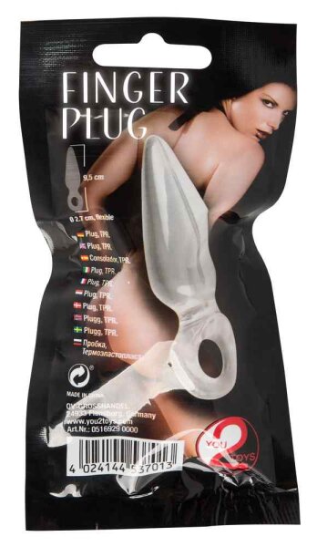 Finger Ringplug 2,7 cm
