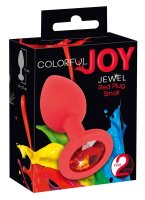 Colorful Joy Jewel Red Plug S 2,7 cm