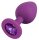 Colorful Joy Jewel Purple Plug 3,5 cm