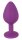 Colorful Joy Jewel Purple Plug 3,5 cm