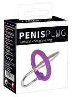 Penisplug mit Silikoneichelring
