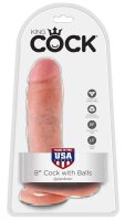 King Cock 8 inch Cock Balls Fl