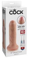 King Cock - Dildo Uncut Flesh 16,5 cm