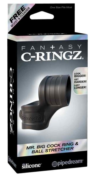 Fantasy C-Ringz Mr. Big Cock Ring & Ball Stret