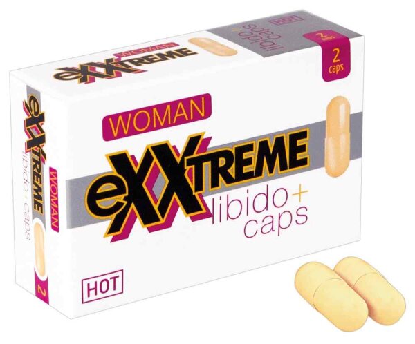 HOT Exxtreme Libido Capsules for Women &ndash; 2 capsules