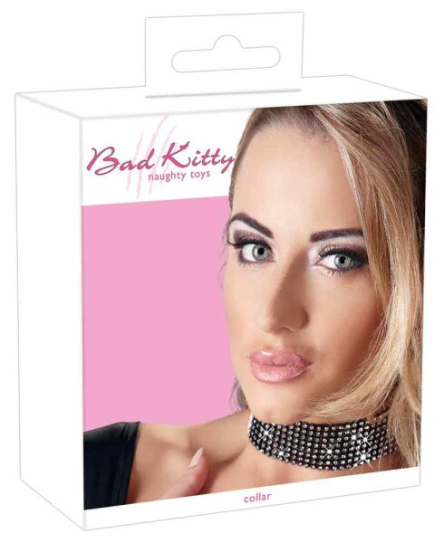 Bad Kitty Halsband Strass